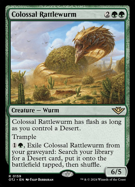 Colossal Rattlewurm otj 159