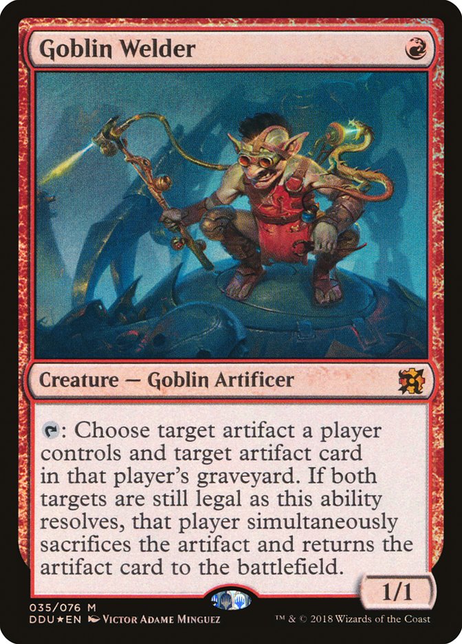 Goblin Welder ddu 35