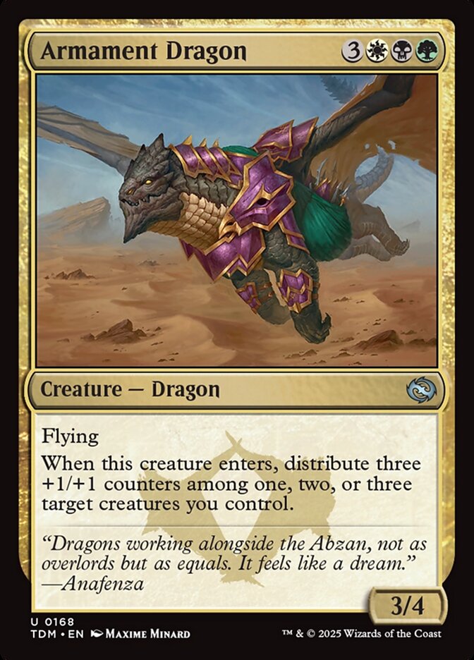 Armament Dragon tdm 168