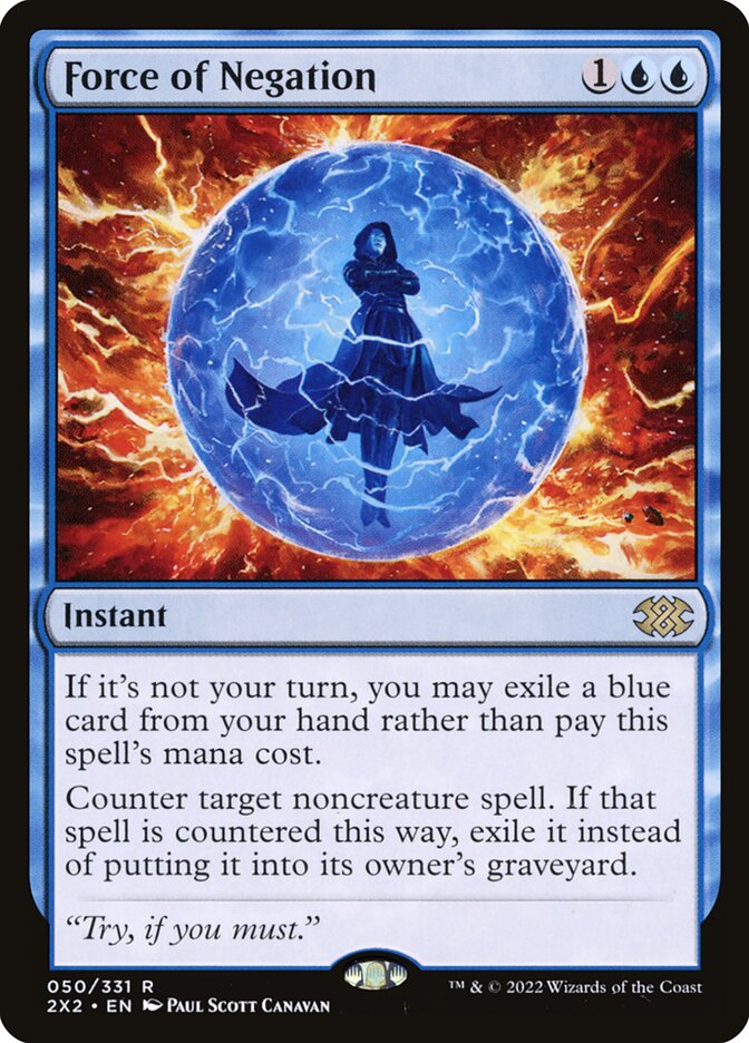 Force of Negation 2x2 50