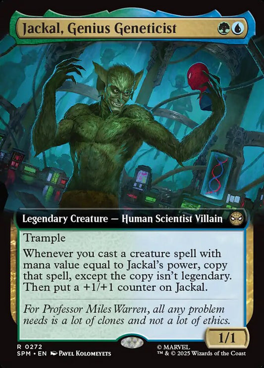 Jackal, Genius Geneticist spm 272