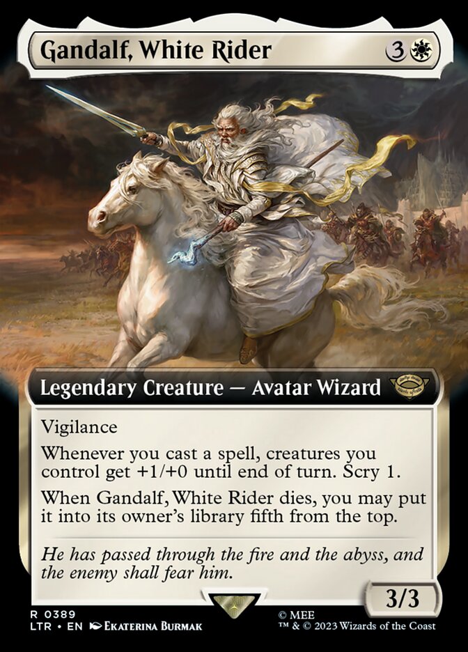 Gandalf, White Rider ltr 389