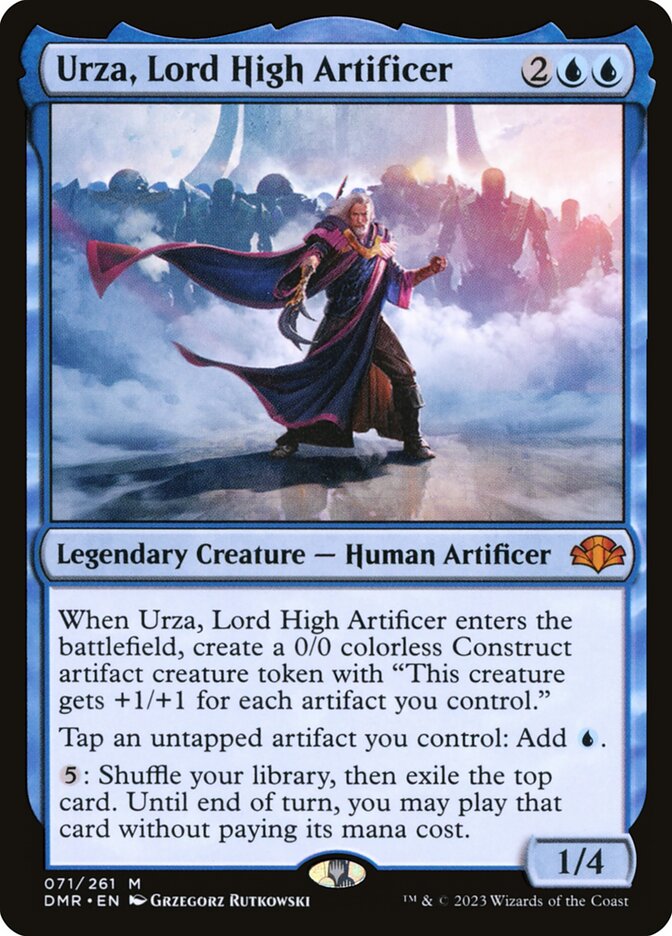 Urza, Lord High Artificer dmr 71