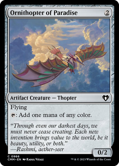 Ornithopter of Paradise cmm 966