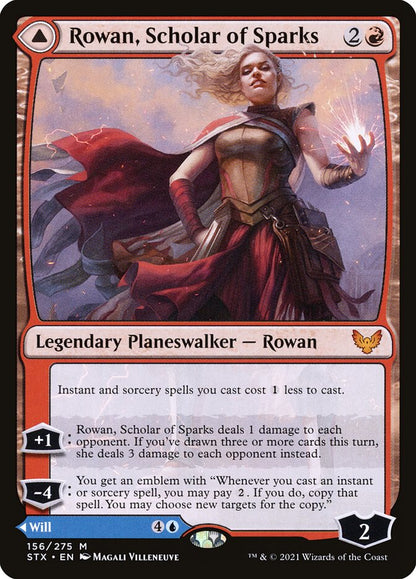 Rowan, Scholar of Sparks // Will, Scholar of Frost stx 156