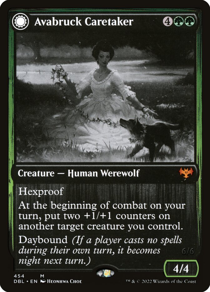 Avabruck Caretaker // Hollowhenge Huntmaster dbl 454