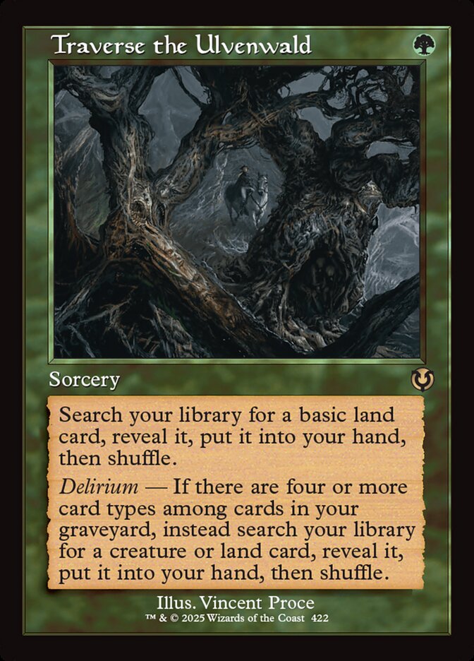 Traverse the Ulvenwald inr 422