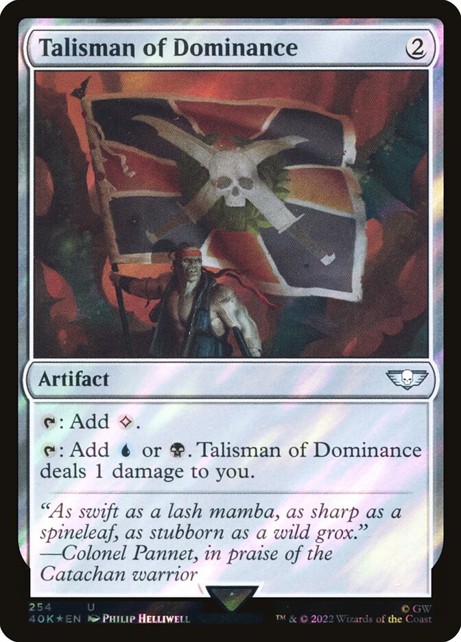 Talisman of Dominance 40k 254★
