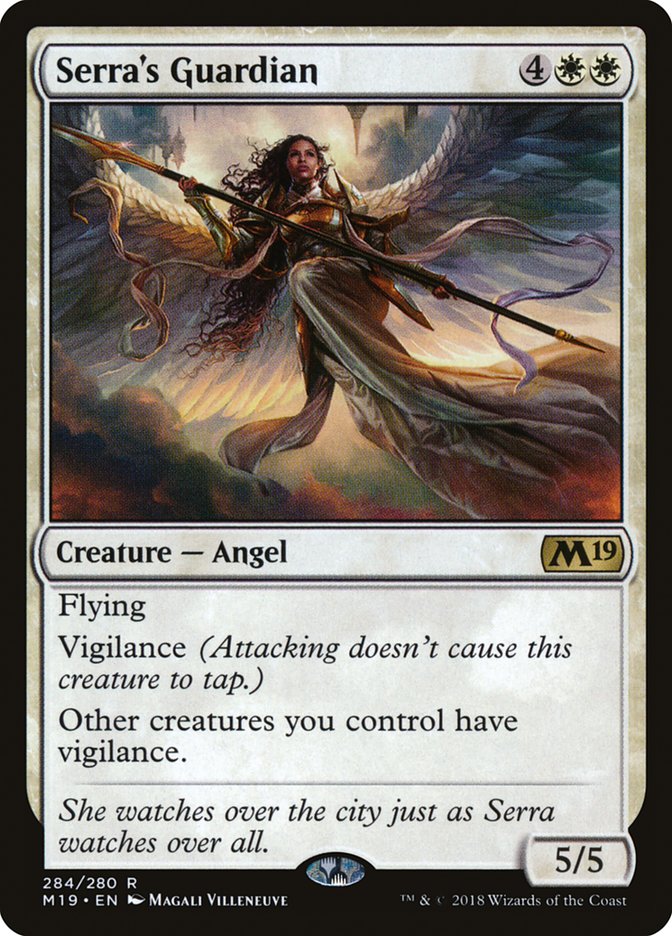 Serra's Guardian m19 284