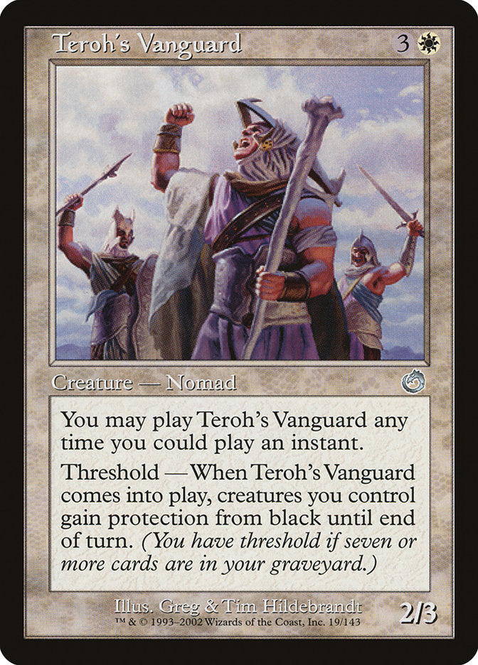 Teroh's Vanguard tor 19