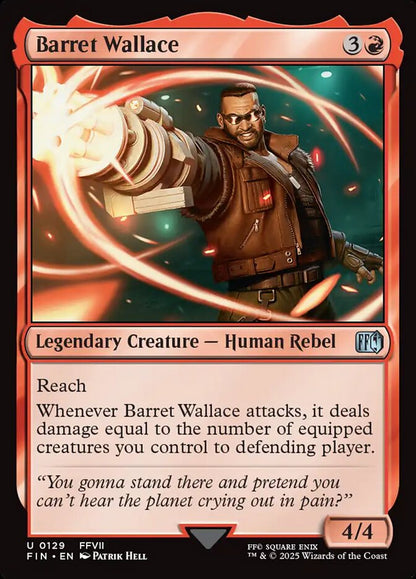 Barret Wallace fin 129