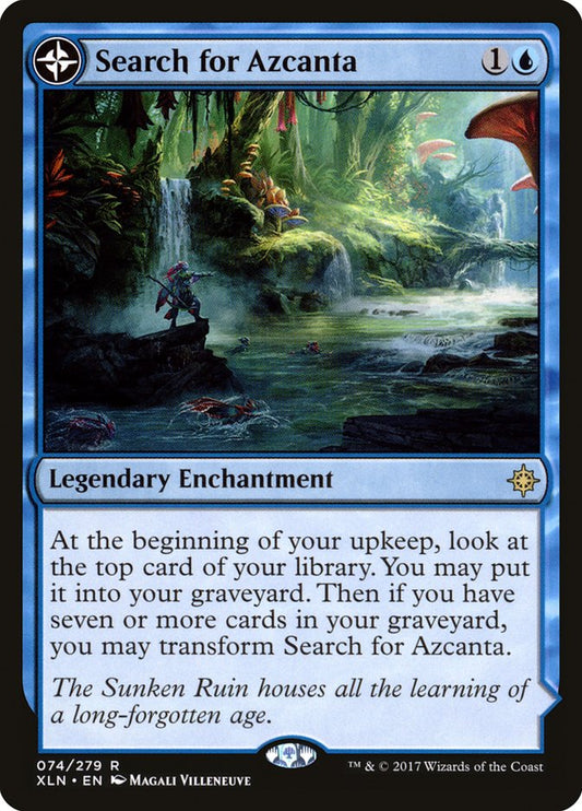 Search for Azcanta // Azcanta, the Sunken Ruin xln 74