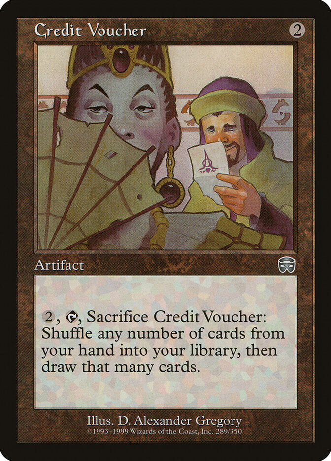 Credit Voucher mmq 289