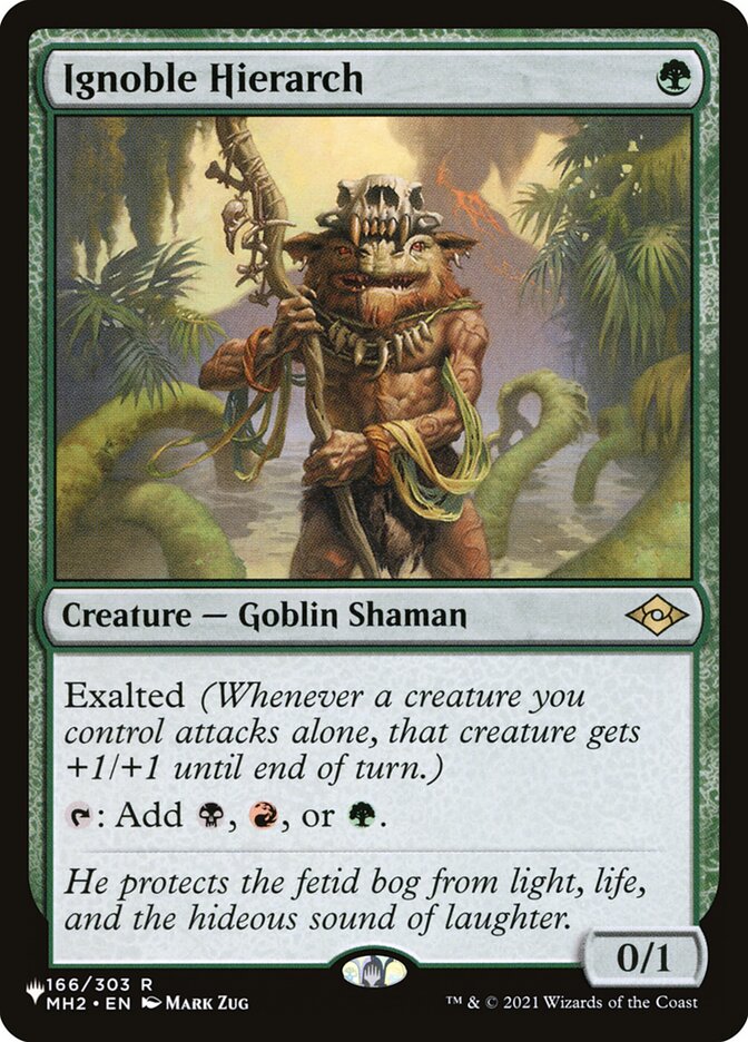 Ignoble Hierarch plst MH2-166