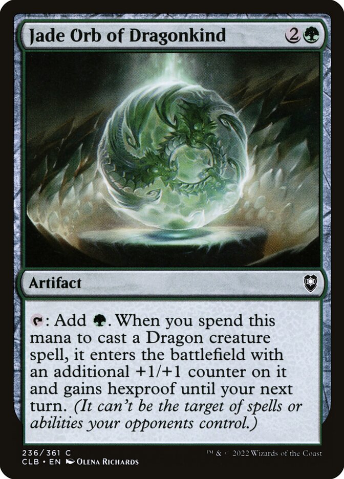 Jade Orb of Dragonkind clb 236