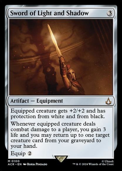 Sword of Light and Shadow acr 100