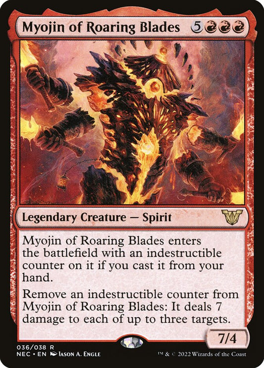 Myojin of Roaring Blades nec 36