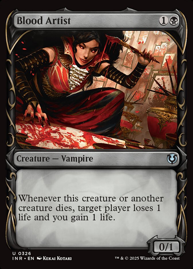Blood Artist inr 326