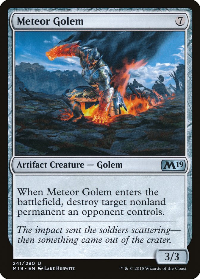 Meteor Golem m19 241