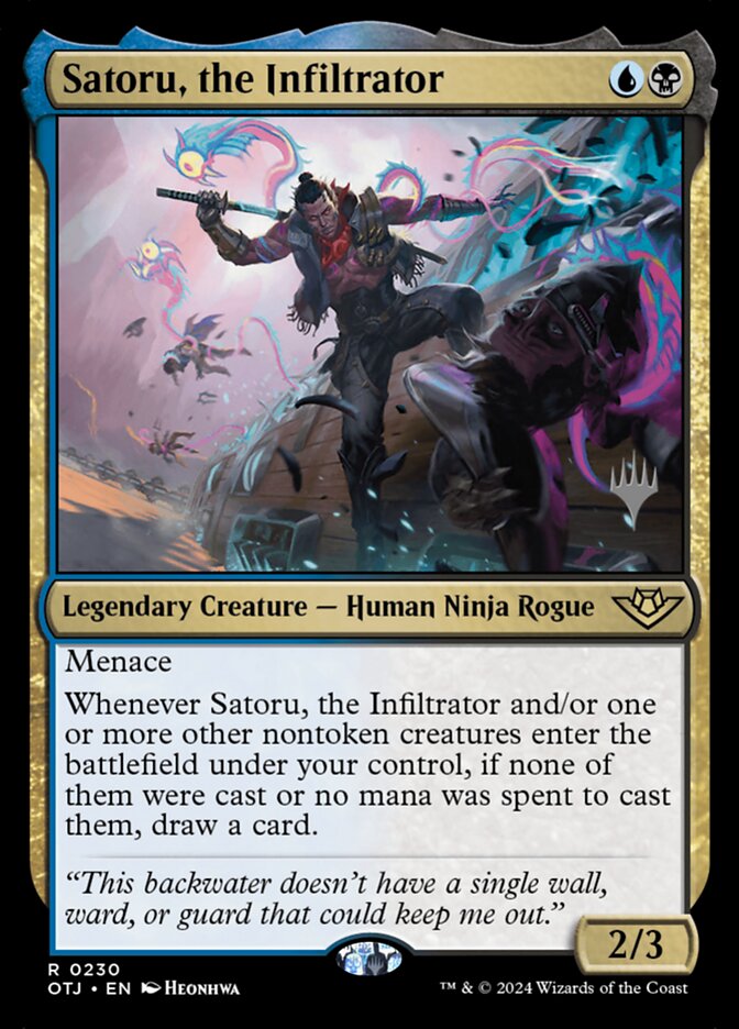 Satoru, the Infiltrator potj 230p