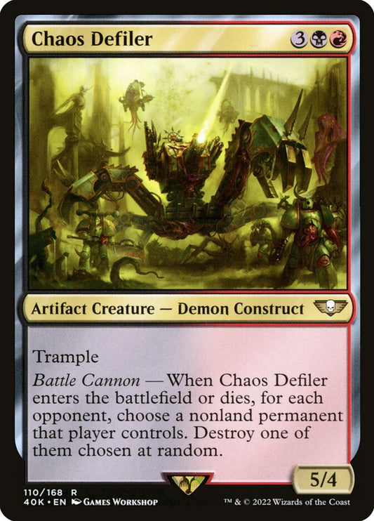 Chaos Defiler 40k 110