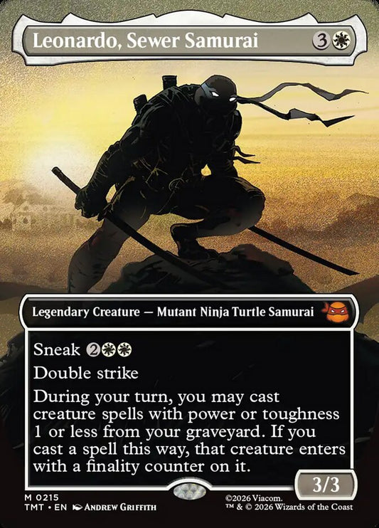Leonardo, Sewer Samurai tmt 215