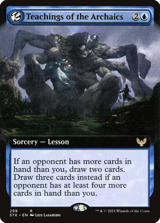 Teachings of the Archaics stx 299