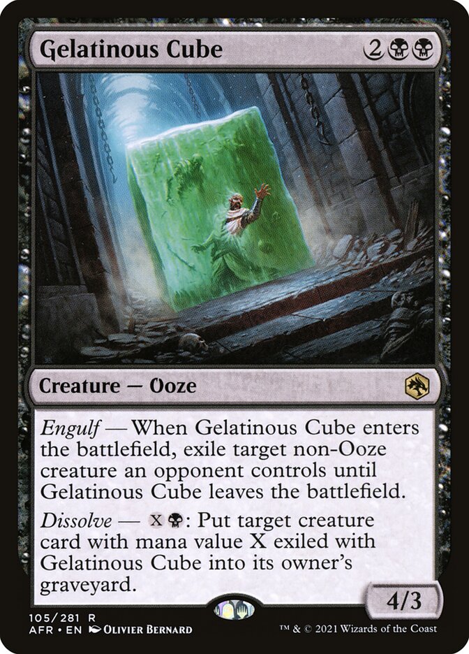 Gelatinous Cube afr 105