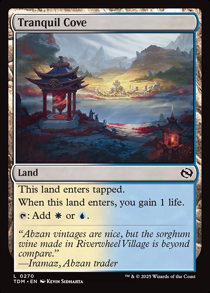 Tranquil Cove tdm 270