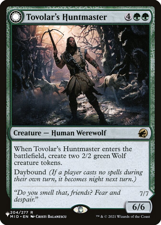 Tovolar's Huntmaster // Tovolar's Packleader plst MID-204