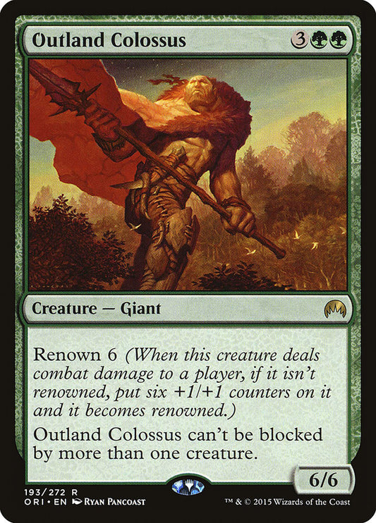 Outland Colossus ori 193