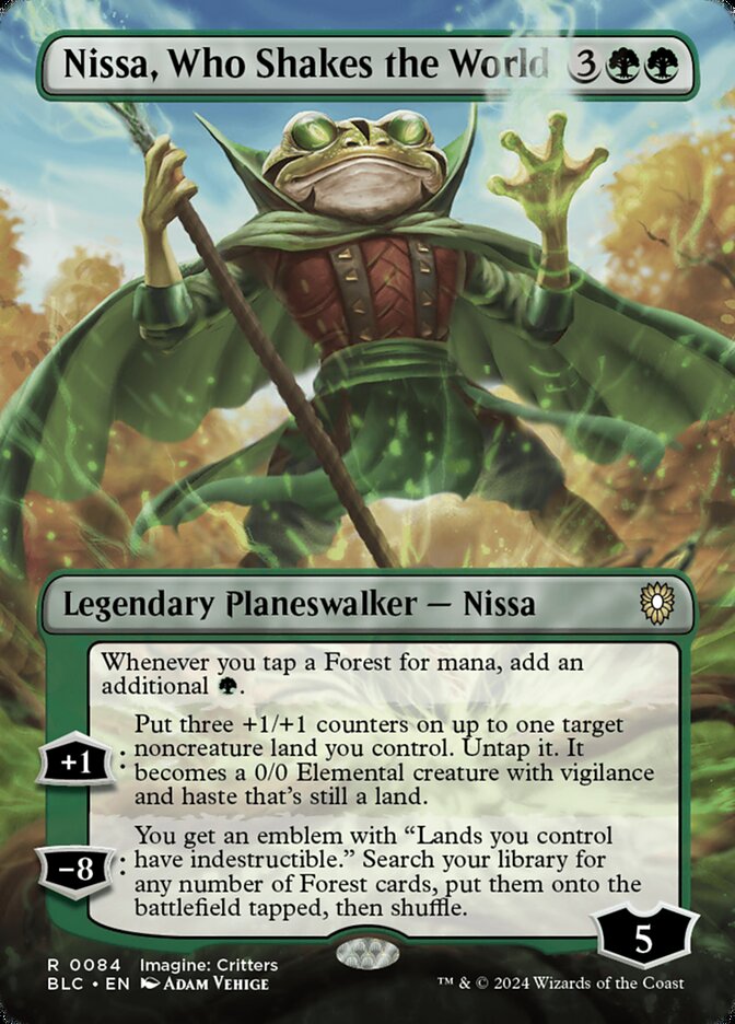 Nissa, Who Shakes the World blc 84