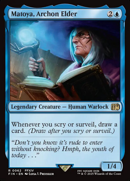 Matoya, Archon Elder fin 62