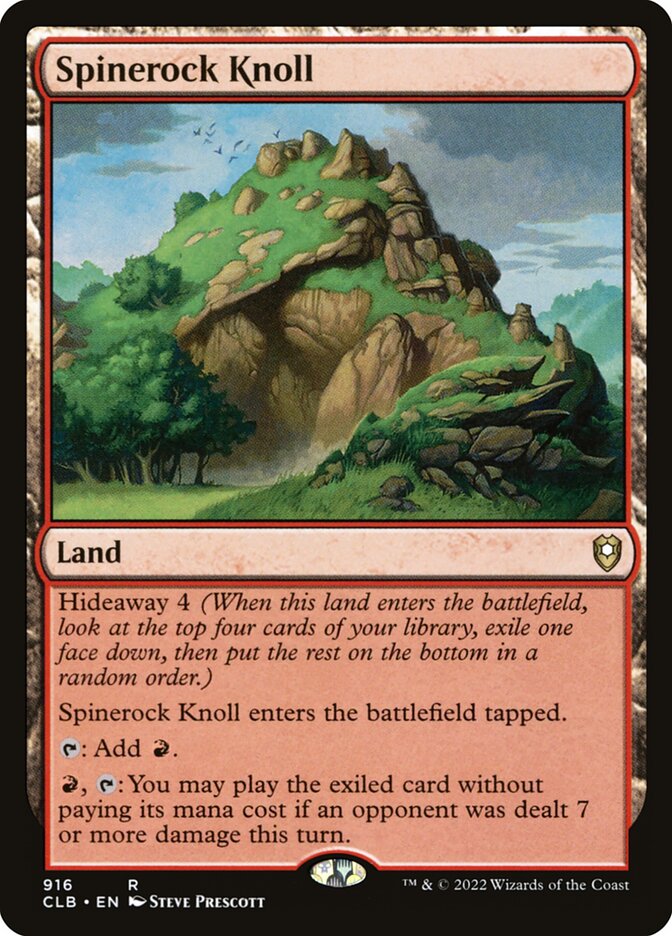 Spinerock Knoll clb 916