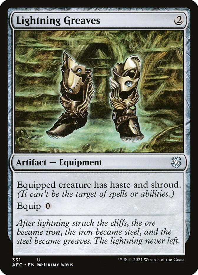 Lightning Greaves afc 331