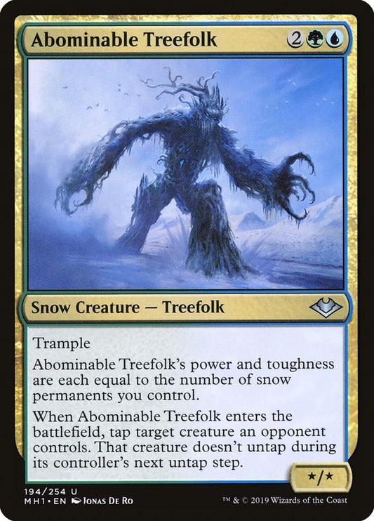 Abominable Treefolk mh1 194