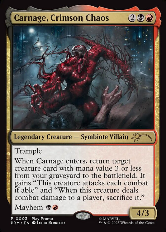 Carnage, Crimson Chaos pw25 13