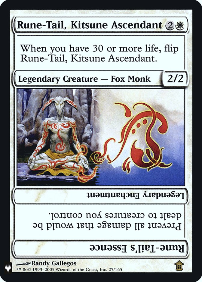 Rune-Tail, Kitsune Ascendant // Rune-Tail's Essence plst SOK-27