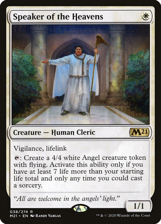 Speaker of the Heavens m21 38