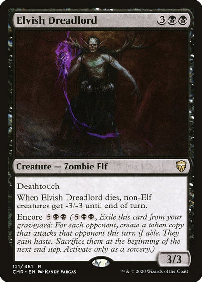 Elvish Dreadlord cmr 121