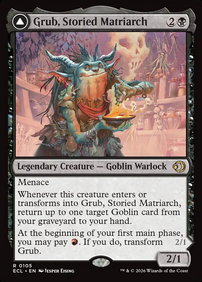 Grub, Storied Matriarch // Grub, Notorious Auntie ecl 105