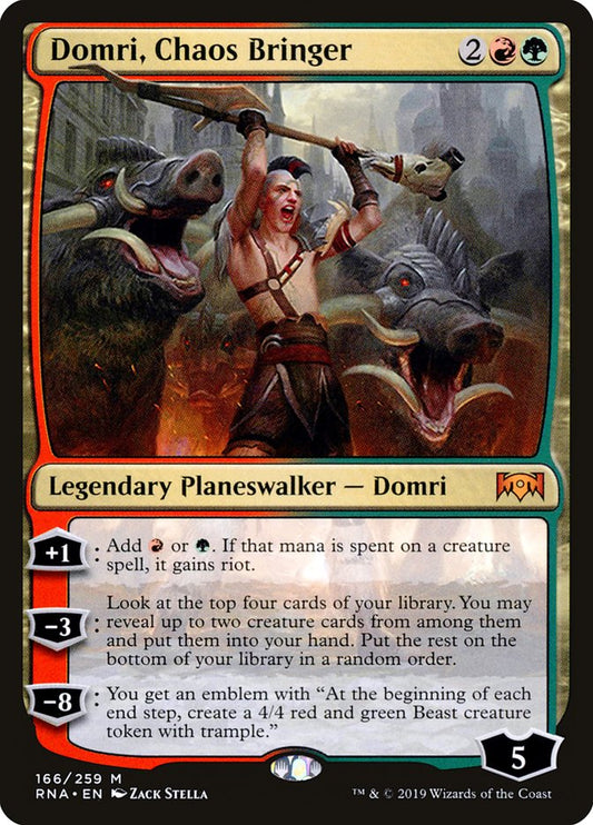 Domri, Chaos Bringer rna 166