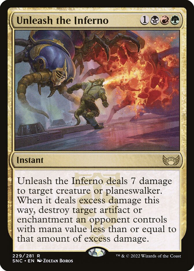Unleash the Inferno snc 229
