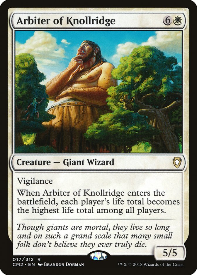 Arbiter of Knollridge cm2 17