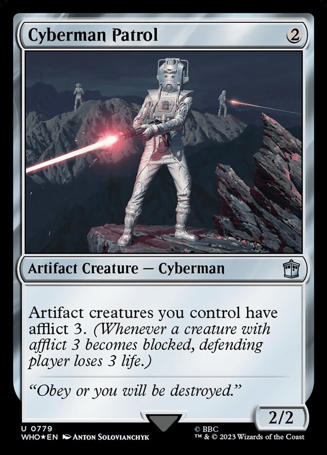 Cyberman Patrol who 779