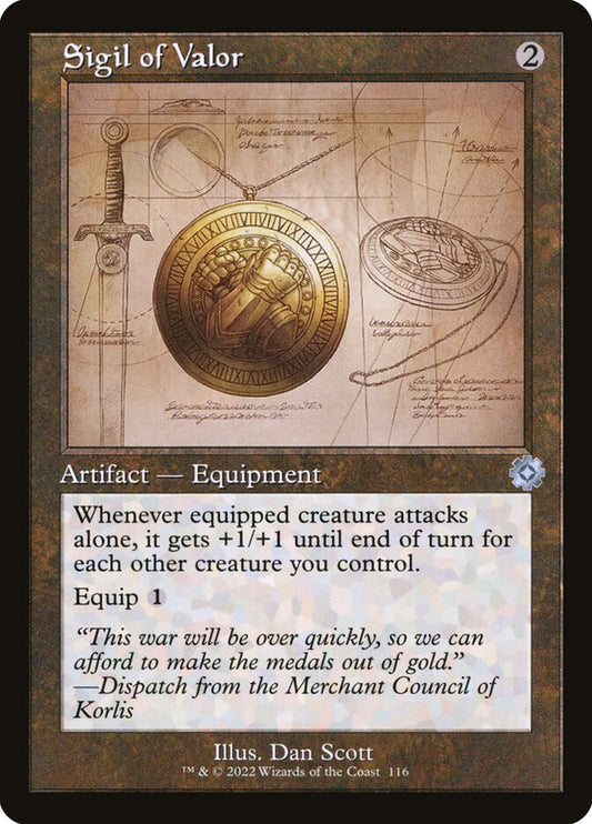 Sigil of Valor brr 116