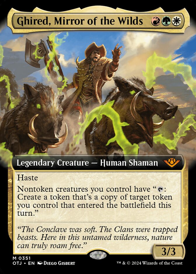 Ghired, Mirror of the Wilds otj 351