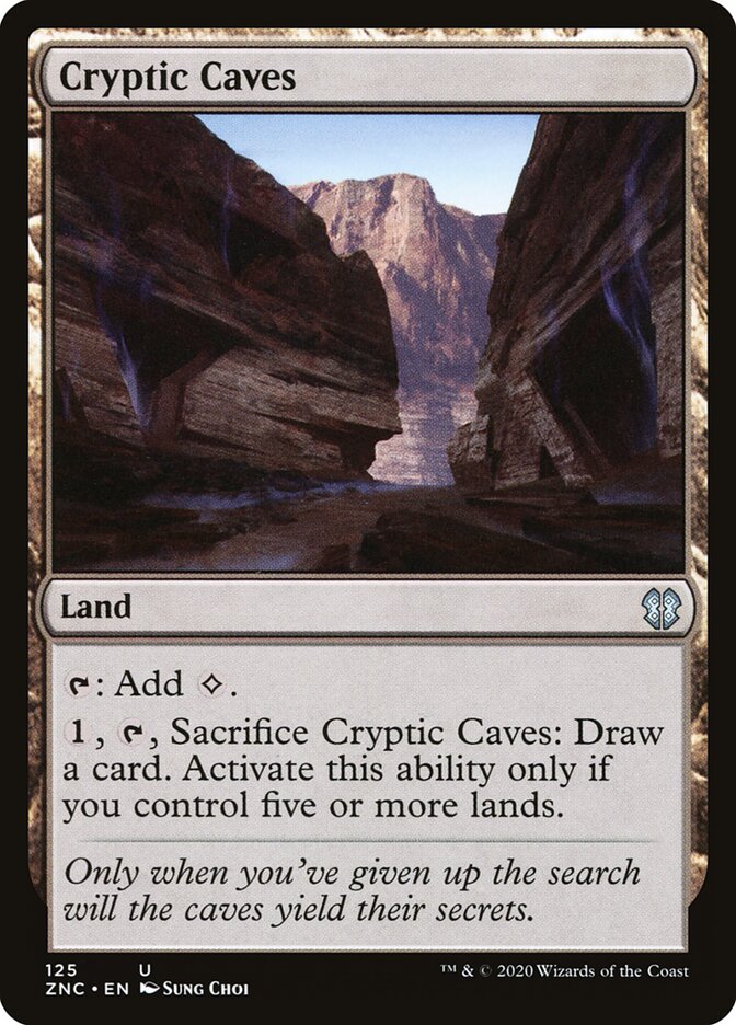 Cryptic Caves znc 125