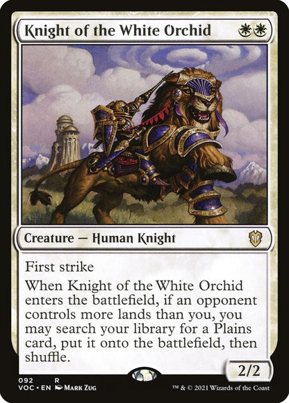 Knight of the White Orchid voc 92