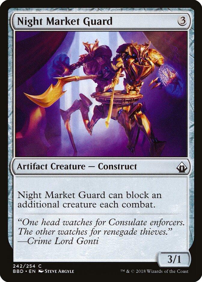 Night Market Guard bbd 242